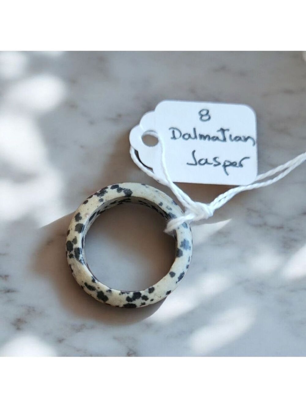 Spotted Stone Women's Ring Size 8